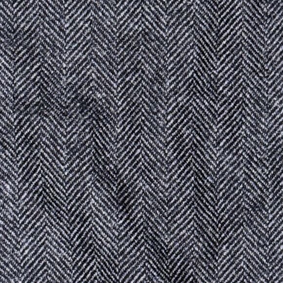 DOLCE & GABBANA classic gray black herringbone 100% wool straight pencil skirt - Picture 2 of 8
